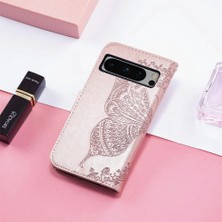 Mellow Shop Google Pixel 8 Pro Çok Renkli Kanat Cüzdan Iş Kelebek Için Kılıf (Yurt Dışından)