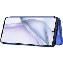 Mellow Shop Kart Tutucu Kickstand Manyetik Karbon Fiber ile Huawei P50 Pro Için Kılıf (Yurt Dışından)