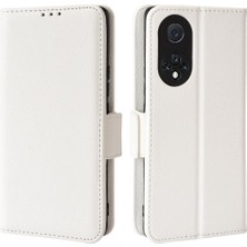 Mellow Shop Huawei Nova 9 Için Kılıf Yan Toka Kart Yuvaları Tutucu Cüzdan Pu Deri (Yurt Dışından)