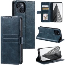 Mellow Shop Iphone 13 Için Flip Case Pu Deri Cüzdan Kickstand 6 Kart Yuvaları (Yurt Dışından)