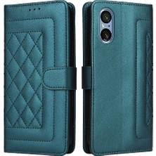 Mellow Shop Sony Xperia 5 V Için Flip Case Basit Iş Darbeye Kapak Kılıfı (Yurt Dışından)