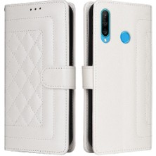 Mellow Shop Huawei P30 Lite Için Flip Case Cüzdan Kapak Çevirin Deri Kılıf Darbeye (Yurt Dışından)