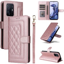 Mellow Shop Xiaomi 11T/11T Pro Için Flip Case Deri Kılıf Kapak Darbeye (Yurt Dışından)