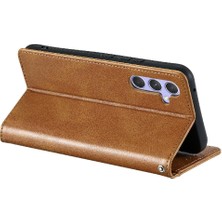 Mellow Shop Samsung Galaxy S24 Artı 6 Kart Yuvaları Kickstand Pu Deri Için Flip Case (Yurt Dışından)