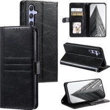 Mellow Shop Samsung Galaxy S24 Artı 6 Kart Yuvaları Kickstand Pu Deri Için Flip Case (Yurt Dışından)