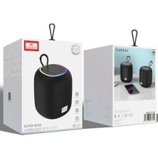 Earldom A27 Rgb Işıklı Süper Baslı Bluetooth Kablosuz Hoparlör - Siyah 377077