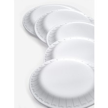 Efe Quality Of Life Köpük Tabak 5'li Paket 20 cm Yuvarlak Köpük Tabak Foam Plate