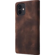 YH Market Iphone 12 Için Flip Case Basit Iş Cüzdan Deri Kılıf Darbeye (Yurt Dışından)