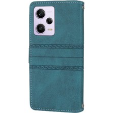 YH Market Xiaomi Redmi Not 12 Için Flip Case 4g Kickstand Darbeye Koruyucu Kılıf (Yurt Dışından)