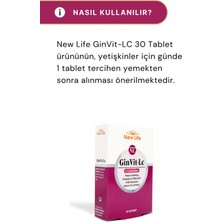 New Life Ginvit-Lc 30 Tablet 4'Lü Paket