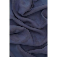 Melodi Scarf Kadın Tesettür Medine Ipeği Şal Mavi