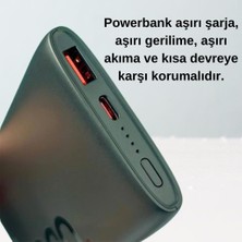 Polham Hc Süper Hızlı 22.5W 10.000MAH Powerbank, Akım ve Isı Korumalı, Telefon, Tablet Powerbank