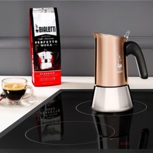 Tekno Trust Alüminyum Bialetti Venüs Mokapot 2 Cup Bakır Renk Metalik 0-99 ml