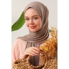 Melodi Scarf Tesettür Penye Şal Bej
