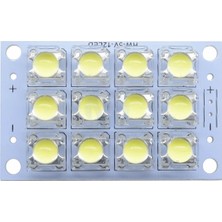 Robiz Dc 3V 5V 1W Beyaz LED Board Modül 12 Adet LED Masa Gece Lambası Mobil Aydınlatma HW-5V-12LED