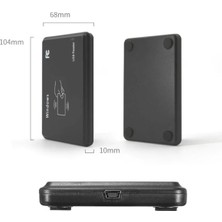 Robiz Çift Frekans 13.56MHZ ve 125KHZ USB Rfid Okuyucu Dual Rfıd Manyetik Kart Anahtarlık Etiket Okuyucu