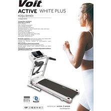 Voit Active White Plus Masajlı Koşu Bandı