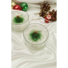 Kuzeylina Christmas Series Candle Okyanus Kokulu Soya Wax El Yapımı Mum Yılbaşı Konsept