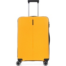 Alinka Ççs 5224 Silikon Valiz Set - Polipropilen 3 Lü Kırılmaz Valiz Seti
