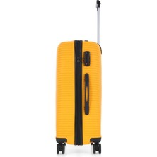 Alinka Ççs 5224 Silikon Valiz Set - Polipropilen 3 Lü Kırılmaz Valiz Seti