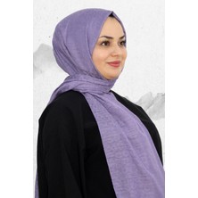 Elit Minelli Jakarlı Pamuk Şal EŞ5278-1