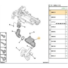 Psa Turbo Susturucu 206 207 307 C1 C2 C3 Xsara (1440.23-CM41671)