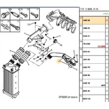 Psa Turbo Susturucu 307 308 5008 Partner Tepee C3 C4 Berlingo (1440.68-Y32159-0400404)