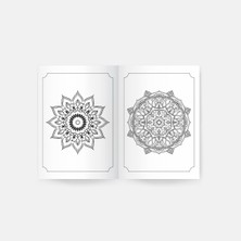 Tabby Design Mandala Boyama Kitabı 2'li Set