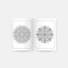 Tabby Design Mandala Boyama Kitabı 2'li Set