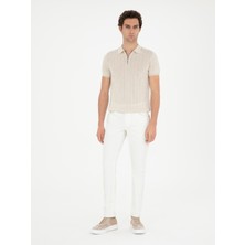 Cacharel Erkek Beyaz Jean Pantolon 50293296-VR013