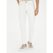 Cacharel Erkek Beyaz Jean Pantolon 50293296-VR013