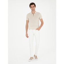 Cacharel Erkek Beyaz Jean Pantolon 50293296-VR013