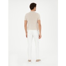 Cacharel Erkek Beyaz Jean Pantolon 50293296-VR013