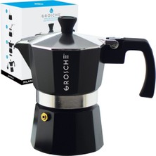 Tekno Trust Siyah Milano Moka Pot Siyah 1 Cup 45 ml