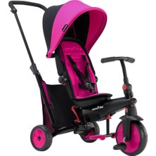 SmarTrike STR3 Plus 5’i 1 Arada Modüler Katlanabilir Bebek Arabası ve Üç Tekerlekli Bebek Bisikleti - Pink