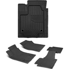 Sare Tuning Ford P100 Araca Uyumlu Siyah 4d Premium Havuzlu Oto Paspas Takımı