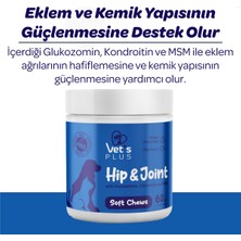 Vet's Plus Hip&Joint Çiğnenebilir Tablet 60'lı (Kedi ve Köpekler için)