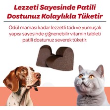 Vet's Plus Calming Çiğnenebilir Tablet 60'lı (Kedi ve Köpekler için Sakinleştirici)