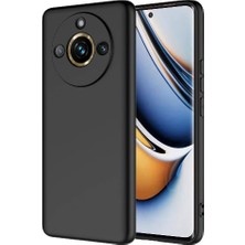 Canpay Realme 11 Pro Plus Uyumlu Kılıf Kadife Iç Yüzey Ultra Esnek Suya Karşı Dirençli Tpu Silikon, Ultra Flexible Ultra Thin Ultra Protective Velvet Case