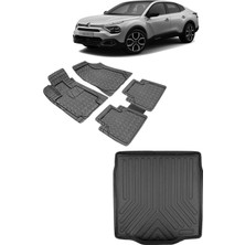 Sare Tuning Citroen C4X 2023 Sonrası 4d Premium Paspas ve 3D Bagaj Havuzu