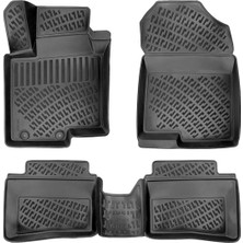 Sare Tuning Hyundai Bayon 2021 Sonrası 3D Havuzlu Paspas