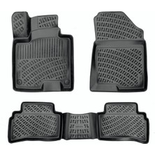 Sare Tuning Kia Sportage 2022 Sonrası Cool-Elagance Konfor - Prestige 3D Havuzlu Paspas