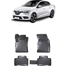 Sare Tuning Renault Megane 4 Sedan 2016 Sonrası 3D Havuzlu Paspas