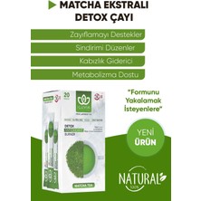 Iluvia Matcha Prime Japanese Çilek Aromalı Detox Burner Form Çayı 1 Kutu