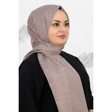 Elit Minelli Jakarlı Pamuk Şal EŞ5278-4