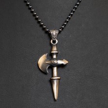 Emren Jewelry 925 Ayar Gümüş Balta Erkek Kolye