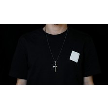 Emren Jewelry 925 Ayar Gümüş Balta Erkek Kolye