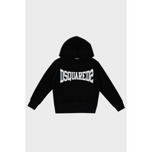 Dsquared2 Pamuklu Kapüşonlu Çocuk Sweat DQ0071 D005U Sweat DQ0071