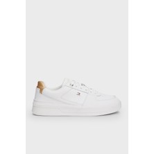 Tommy Hilfiger Logolu Sneaker Kadın Ayakkabı FW0FW08076 Ybl