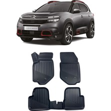 Sare Tuning Citroen C5 Aircross 2017 Sonrası 3D Havuzlu Paspas